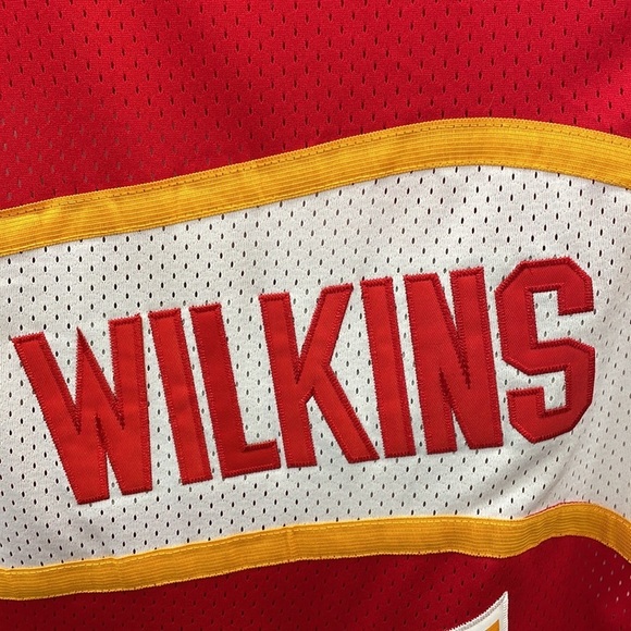 Adidas Hardwood Classics Atlanta Hawks Dominique Wilkins #21 Jersey - Picture 12 of 14